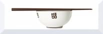 Плитка Absolut Keramika Japan Tea Decor B 03 10x30 см, поверхность глянец, рельефная