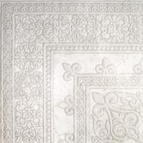 Плитка Absolut Keramika Papiro Roseton Gotico White 60x60 см, поверхность полуматовая