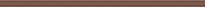 Плитка Acif Icons Twiggy Listello Tabac 3x94.9 см, поверхность глянец