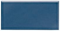 Плитка Adex Modernista Liso Pb CC Azul Oscuro 7.5x15 см, поверхность глянец