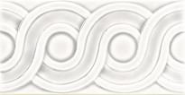 Плитка Adex Modernista Relieve Clasico Cc Blanco 7.5x15 см, поверхность глянец, рельефная