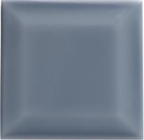 Плитка Adex Neri Biselado Pb Storm Blue 7.5x7.5 см, поверхность глянец