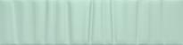 Плитка Aparici Joliet Green Prisma 7.4x29.75 см, поверхность глянец, рельефная