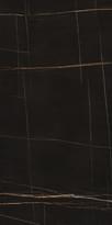 Плитка Ariostea Ultra Marmi Sahara Noir Lev Silk 6 mm 75x150 см, поверхность полуматовая