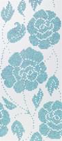 Плитка Bisazza Decori 20 Winter Flowers Blue 129.1x290.5 см, поверхность глянец