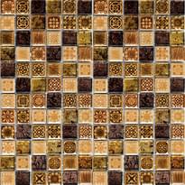 Плитка Bonaparte Mosaics Morocco Gold 30x30 см, поверхность глянец, рельефная