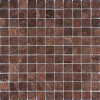 Плитка Caramelle Venezia Brown Pol Mosaic 30x30 см, поверхность полированная