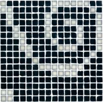 Плитка Casa Dolce Casa Neutra 6.0 Decoro A Dark Mosaico 1.8x1.8 30x30 см, поверхность матовая