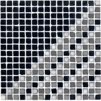 Плитка Casa Dolce Casa Neutra 6.0 Decoro D Dark Mosaico 1.8x1.8 30x30 см, поверхность матовая