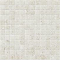 Плитка Century Glam Bianco Mosaico Su Foglio 30x30 см, поверхность матовая, рельефная