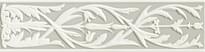 Плитка Ceramiche Grazia Ermideco Ermitage Decorato Bianco Fumo Matt 20x80 см, поверхность матовая, рельефная
