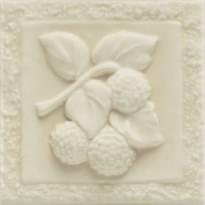 Плитка Ceramiche Grazia Essenze Blackberry Magnolia 13x13 см, поверхность глянец, рельефная