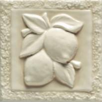 Плитка Ceramiche Grazia Essenze Lemon Primula 13x13 см, поверхность глянец, рельефная