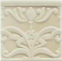 Плитка Ceramiche Grazia Essenze Liberty Magnolia 13x13 см, поверхность глянец, рельефная