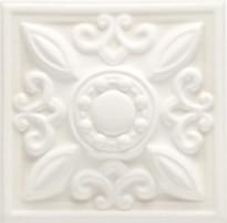 Плитка Ceramiche Grazia Essenze Neoclassico Ice 13x13 см, поверхность глянец, рельефная
