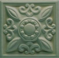 Плитка Ceramiche Grazia Essenze Neoclassico Pino 13x13 см, поверхность глянец, рельефная