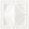 Плитка Ceramiche Grazia Essenze Neoclassico Tozzetto Bianco Craquele 6x6 см, поверхность глянец, рельефная
