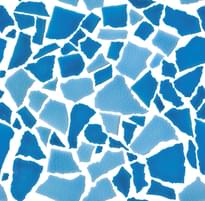 Плитка Cerasarda Pitrizza Mosaic Spaccatella Mix Azzurro-Turchese 30x30 см, поверхность глянец