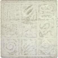 Плитка Cerdomus Durango Bassorilievo 1-4 Bianco 20x20 см, поверхность матовая, рельефная