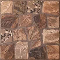 Плитка Cersanit Vilio Brown 29.8x29.8 см, поверхность матовая, рельефная