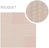 Плитка Elios Clay Pattern Bouquet 10x10 см, поверхность глянец