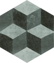 Плитка Fap Firenze Deco Grey 21.6x25 см, поверхность матовая