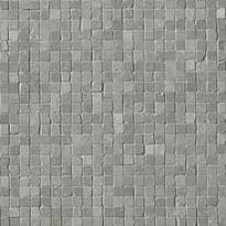 Плитка Fap Maku Grey Gres Micromosaico Matt 30x30 см, поверхность матовая, рельефная