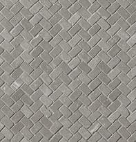Плитка Fap Maku Grey Gres Mosaico Spina Matt. 30x30 см, поверхность матовая, рельефная