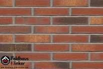 Плитка Feldhaus Vascu Carmesi Legoro R744DF14 5.2x24 см, поверхность матовая, рельефная