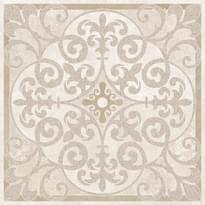 Плитка Global Tile Porcelanico Glamelia Светло-Бежевый Декор 41.2x41.2 см, поверхность матовая