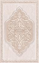 Плитка Global Tile Ternura Декор Бежевый 25x40 см, поверхность глянец, рельефная