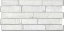 Плитка Hdc Brick 360 White 30.5x60 см, поверхность матовая, рельефная