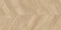 Плитка Ibero Artwood Chevron Maple 60x120 см, поверхность матовая, рельефная