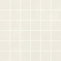 Плитка Impronta Italgraniti Nuances Bianco Mosaico A Strideup 30x30 см, поверхность матовая, рельефная