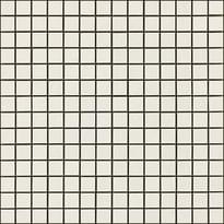 Плитка Impronta Italgraniti Nuances Bianco Mosaico B Strideup 30x30 см, поверхность матовая, рельефная