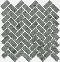 Плитка Italon Genesis Grey Mosaico Cross 31.5x29.7 см, поверхность матовая