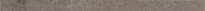Плитка Keope Back Brown Listello 3.1x60 см, поверхность матовая