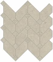 Плитка La Fabbrica Agglomerate Mosaico Freccia Shell Nat Lapp 30x35 см, поверхность микс, рельефная