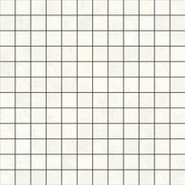 Плитка Land Midland Slim White Mosaico 29.75x29.75 см, поверхность матовая