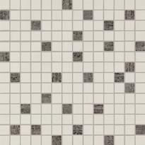 Плитка Marazzi Materika Mosaico Off White 40x40 см, поверхность матовая