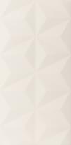 Плитка Marca Corona 4D Diamond White Matt Rett 40x80 см, поверхность матовая, рельефная