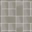 Плитка Micro Microtiles Plaid Glaze Grey 30.1x30.1 см, поверхность глянец, рельефная