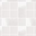 Плитка Micro Microtiles Plaid Mix Glaze White 30.1x30.1 см, поверхность микс, рельефная