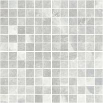 Плитка Mirage Cosmopolitan White Crystal Luc Mosaico 144 30x30 см, поверхность полированная