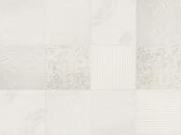 Плитка Mutina Chymia Mix 1 White 30x30 см, поверхность матовая, рельефная