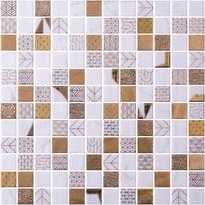 Плитка Onix Mosaico Rif Lite Alexandria 31.1x31.1 см, поверхность микс, рельефная