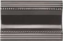 Плитка Original Style Artworks Charcoal Grey Plain Cornice 7.5x15.2 см, поверхность глянец, рельефная