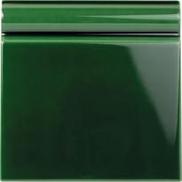 Плитка Original Style Artworks Victorian Green Skirting 15.2x15.2 см, поверхность глянец