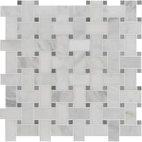 Плитка Original Style Mosaics Nimbus Basketweave 30.5x30.5 см, поверхность полуматовая