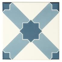 Плитка Original Style Odyssey Chambray Blue 15.2x15.2 см, поверхность глянец